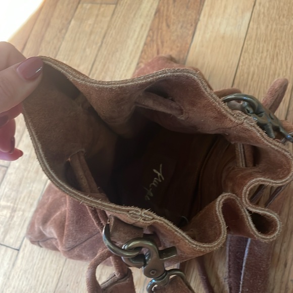 Free People Brown Suede Purse - Picture 4 of 4